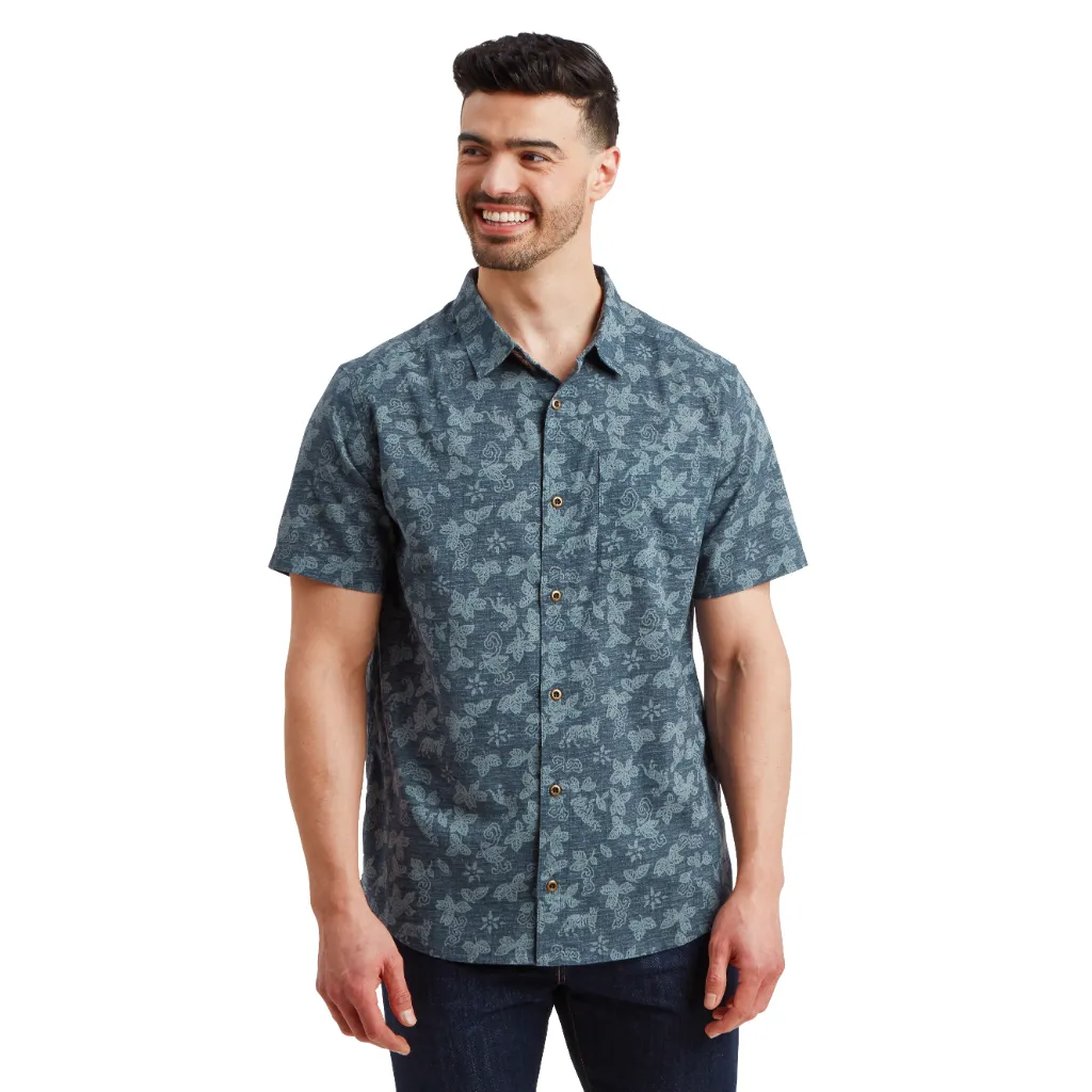 Men's Tiger Floral S/S Shirt