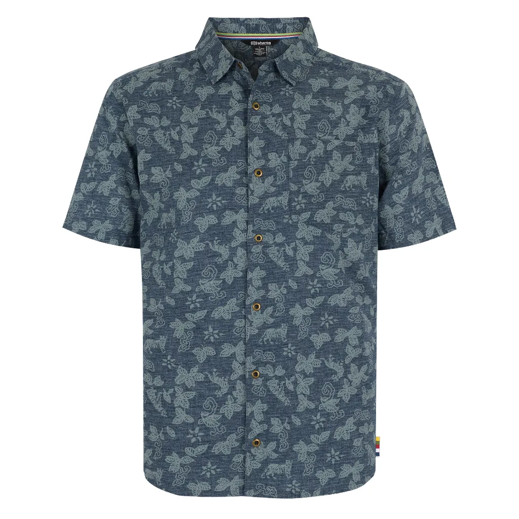 Men's Tiger Floral S/S Shirt