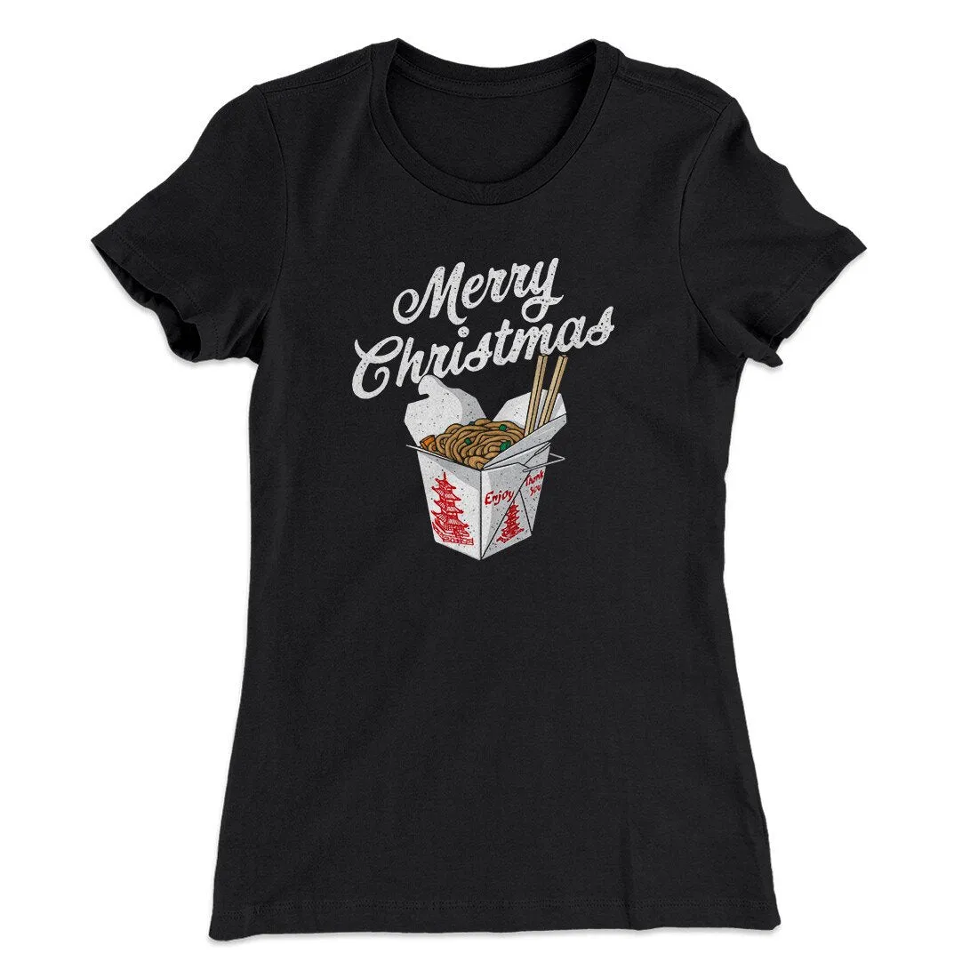 Merry Christmas Takeout Women's T-Shirt