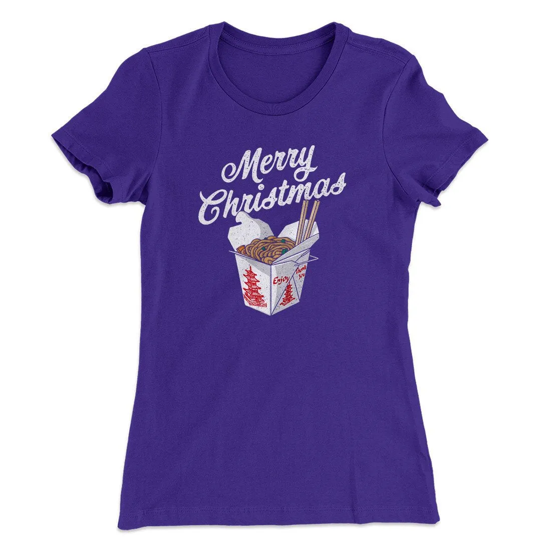 Merry Christmas Takeout Women's T-Shirt