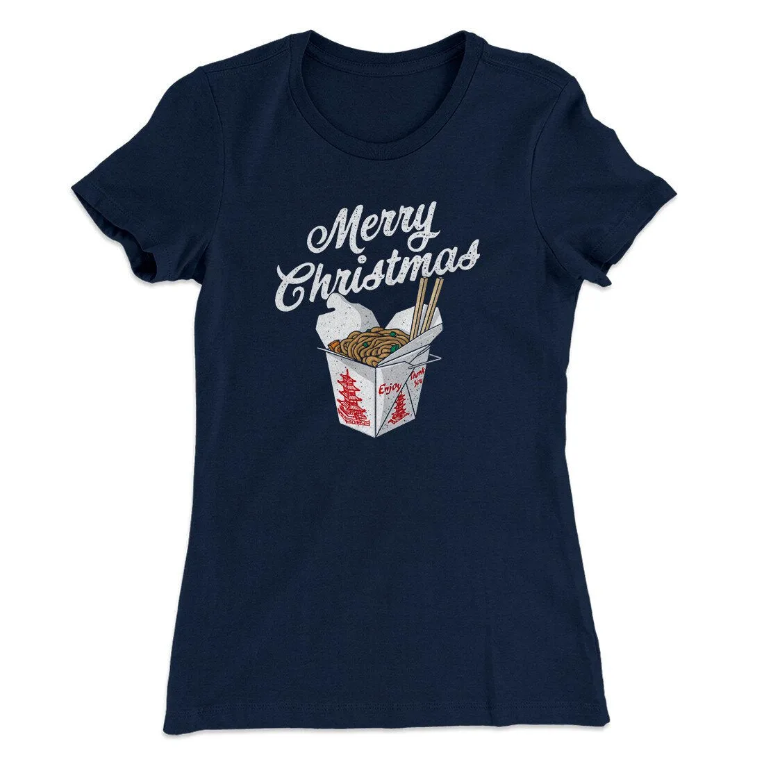 Merry Christmas Takeout Women's T-Shirt