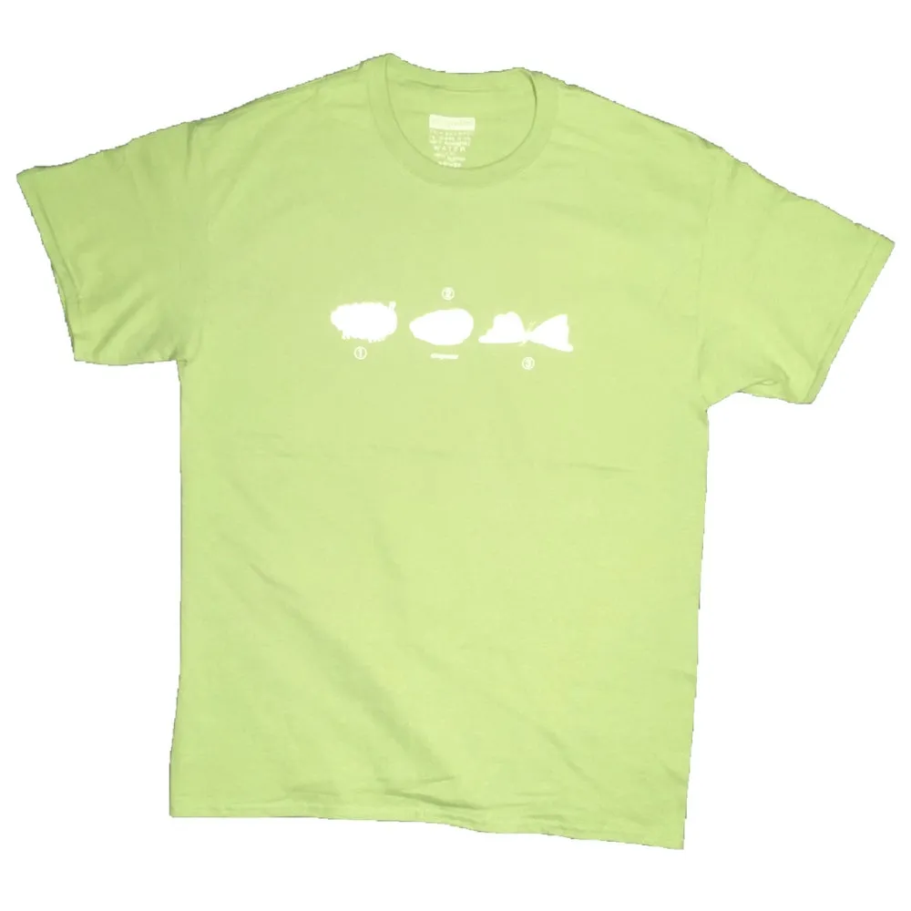 Metamorphosis T shirt kiwi green