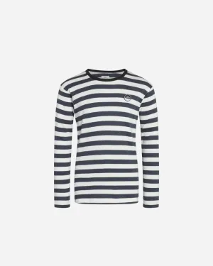 Midi Rib Tobino Tee LS - Black/Marshmallow/Dark Slate