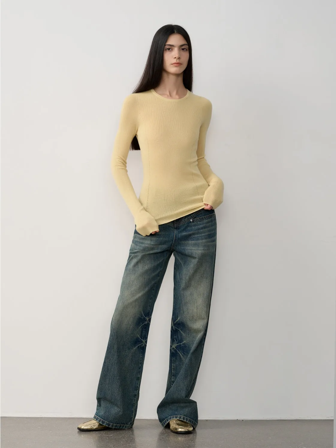 Minimalist Knit Sweater