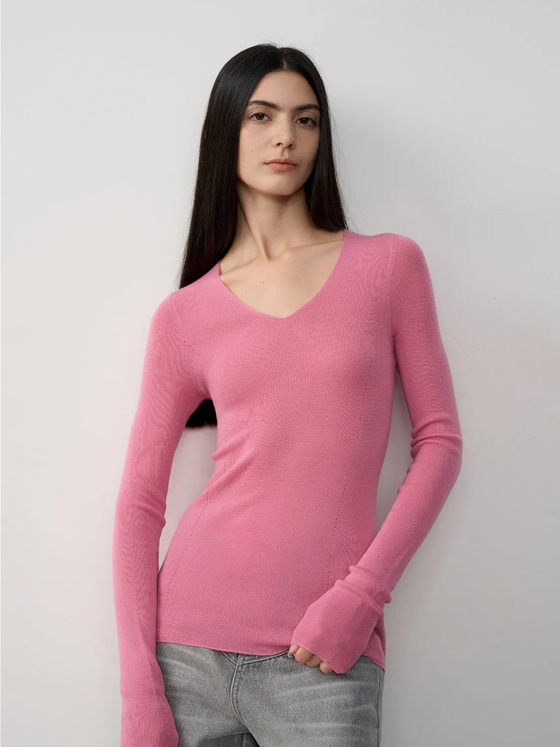 Minimalist Knit Sweater