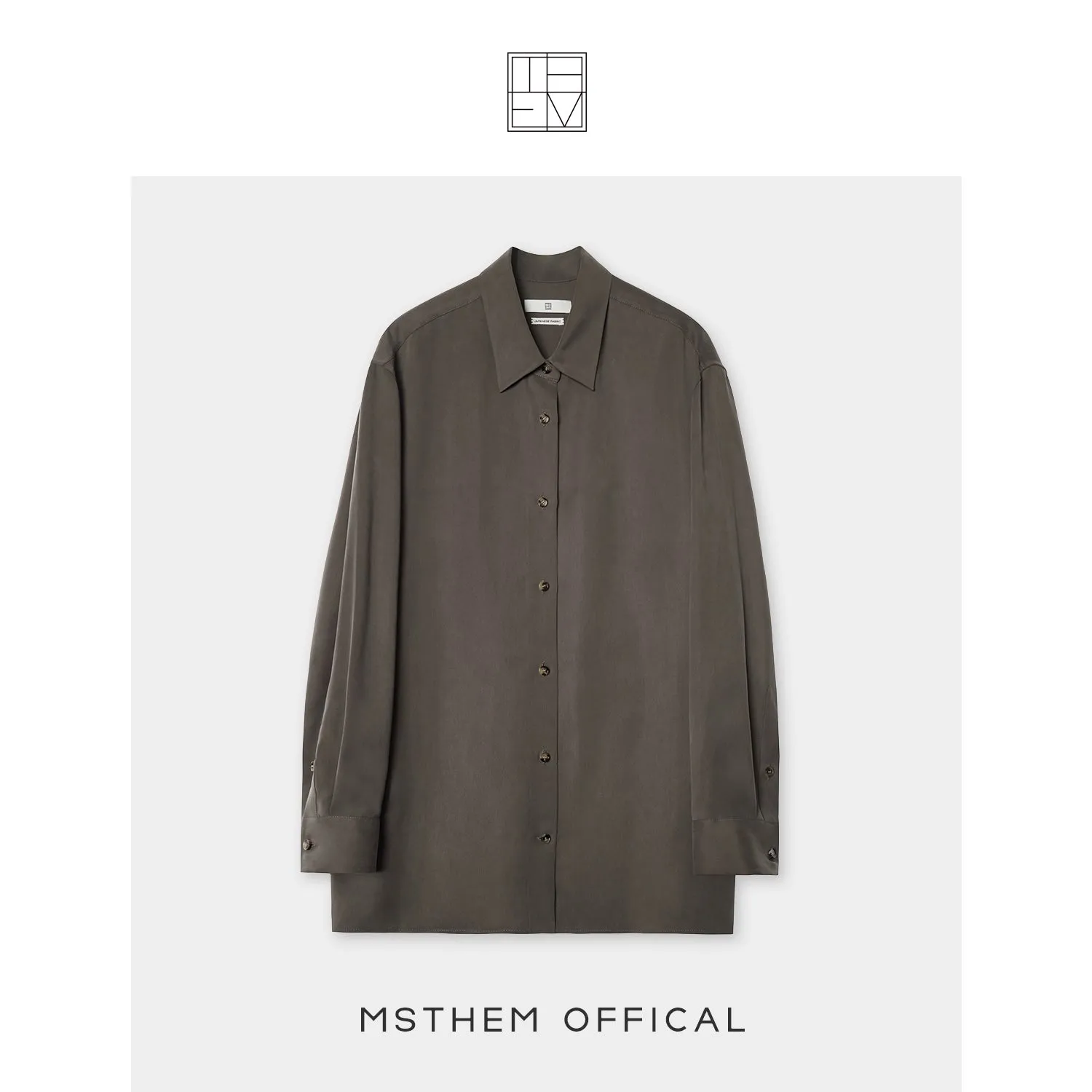 Minimalist Long Shirt and Skirt Set