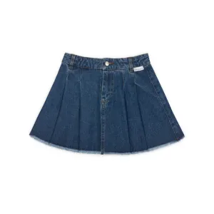 Mipounet Lola Mini Skirt, Denim