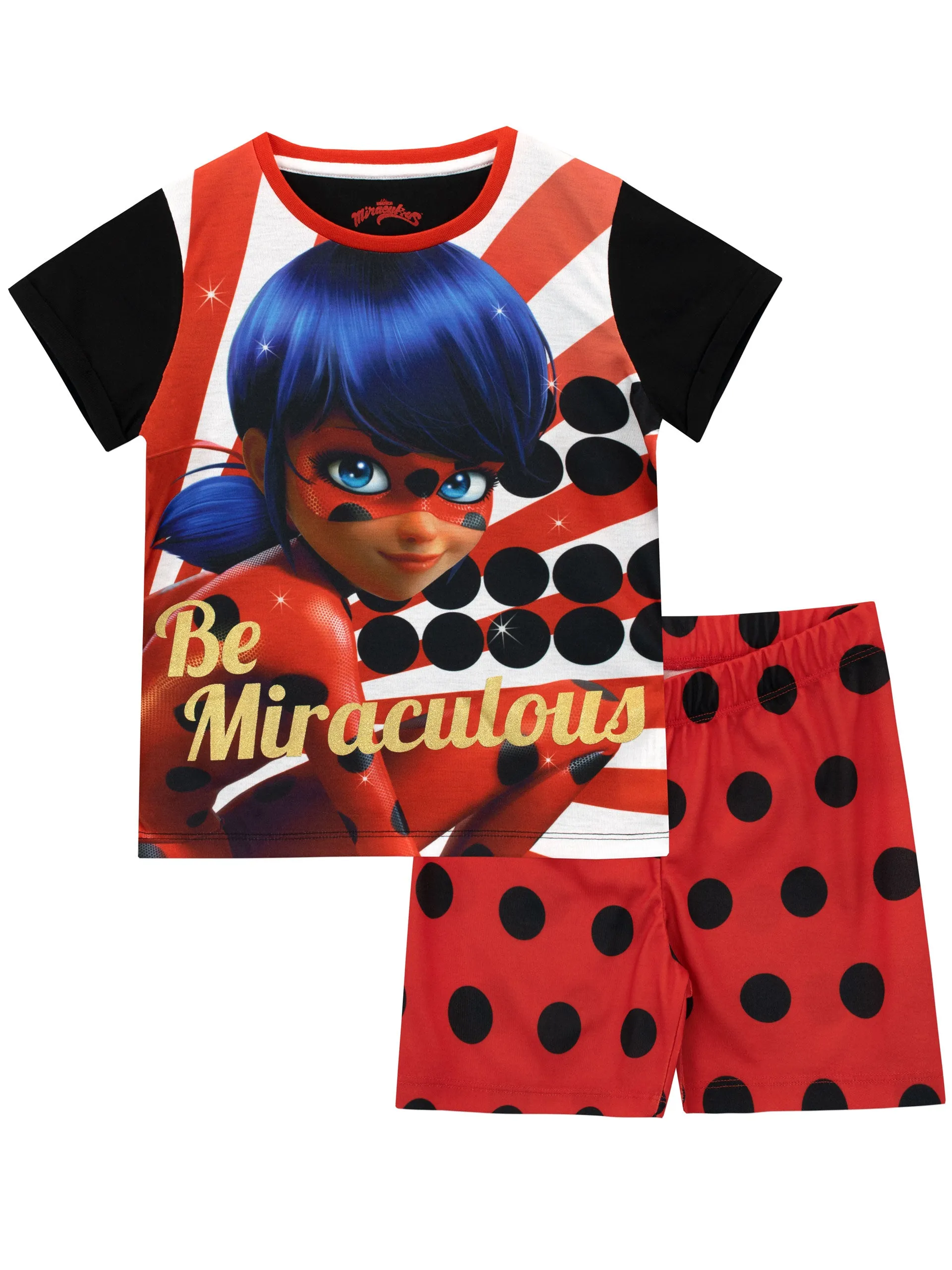 Miraculous Short Pajamas - Ladybug