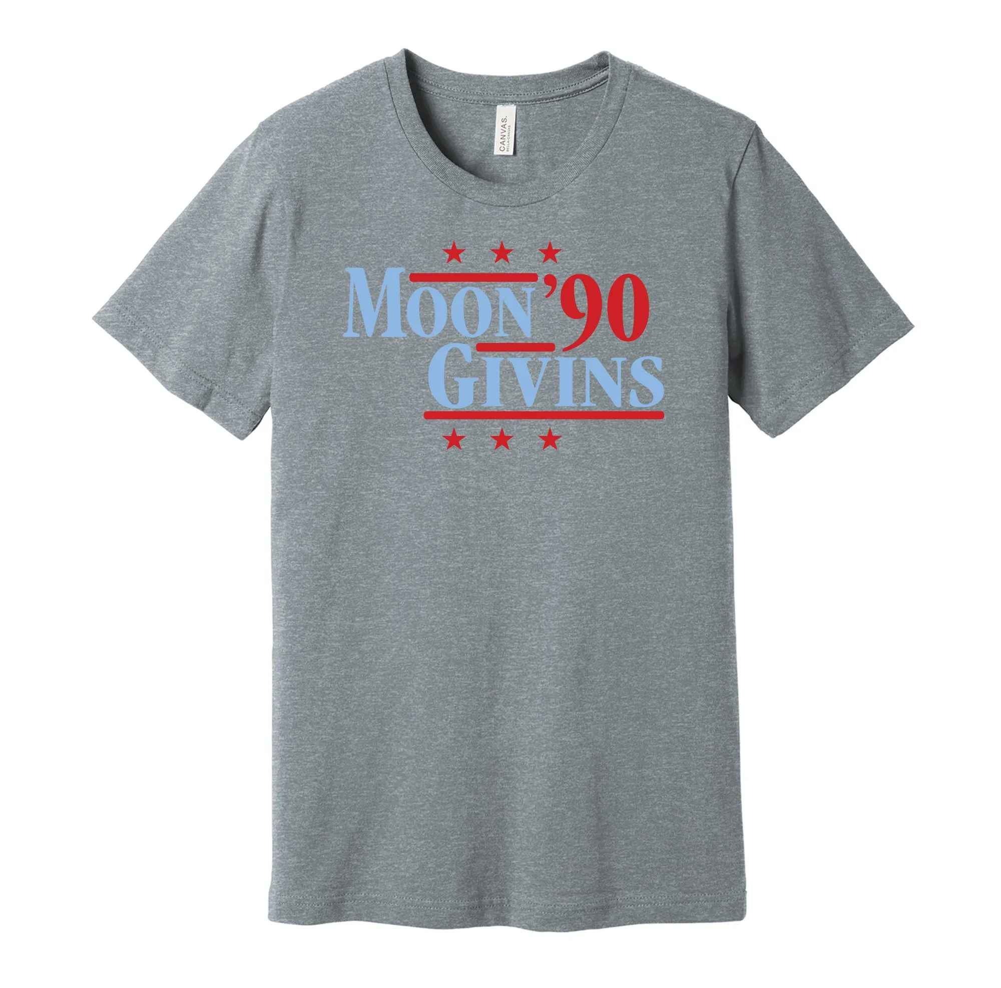 Moon & Givins '90 - Houston Football Legends Political Campaign Parody T-Shirt - Hyper Than Hype Shirts