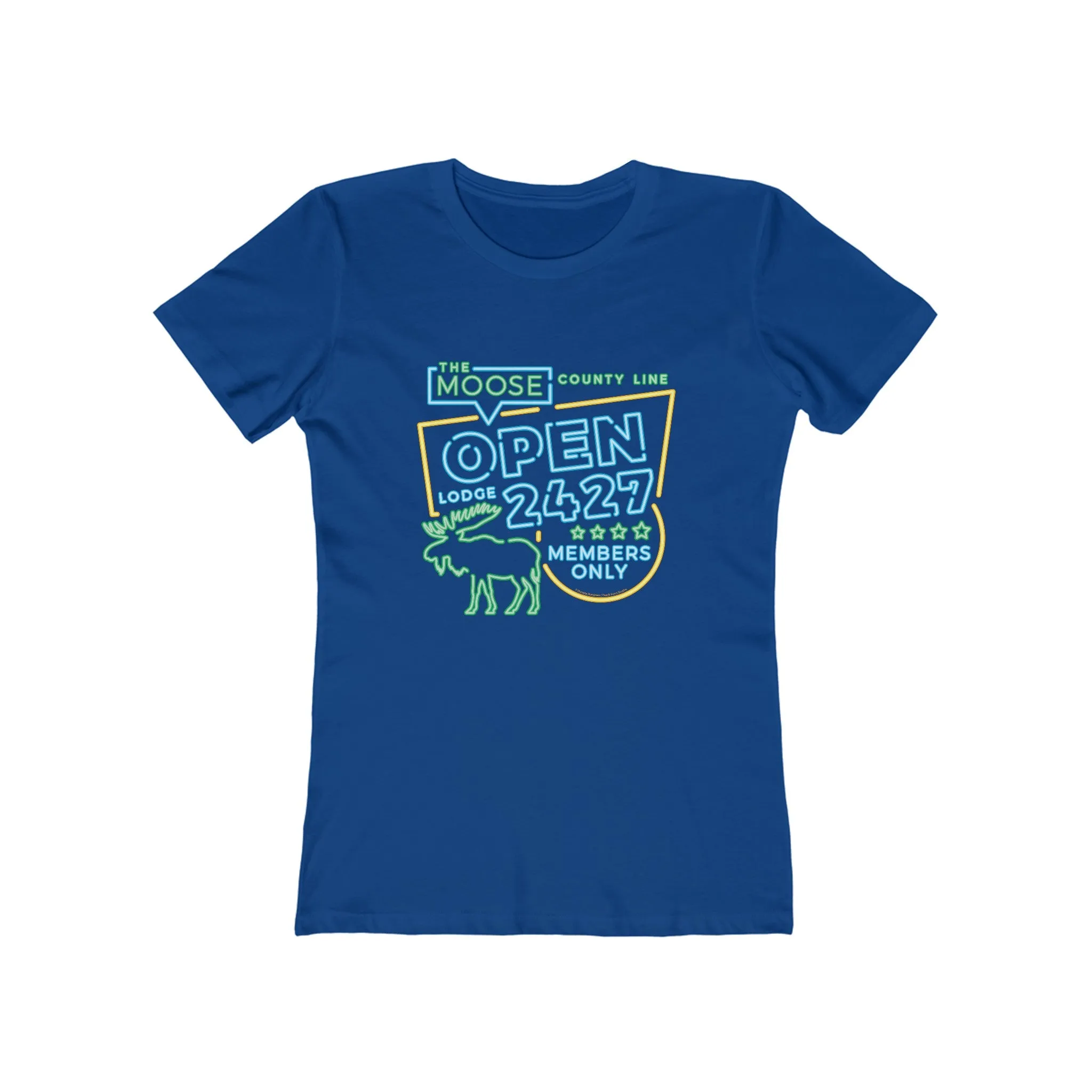 Moose Lodge 2427 - Moose Open 2427 - Women's T-Shirt (Front Print Only)