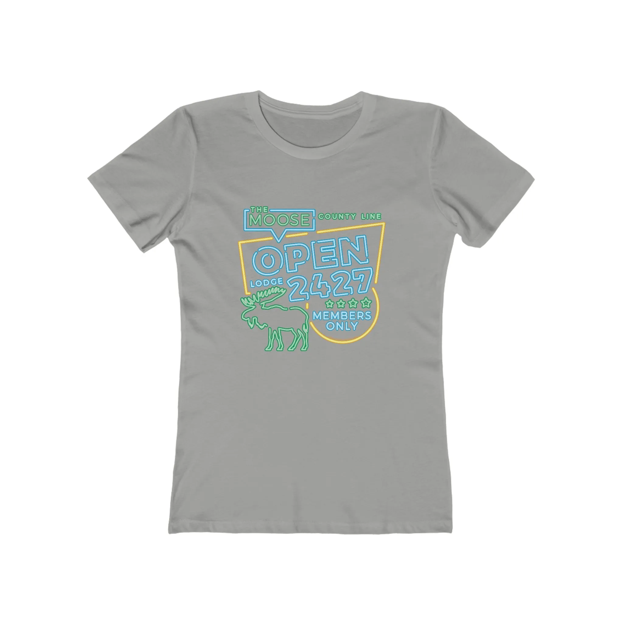 Moose Lodge 2427 - Moose Open 2427 - Women's T-Shirt (Front Print Only)