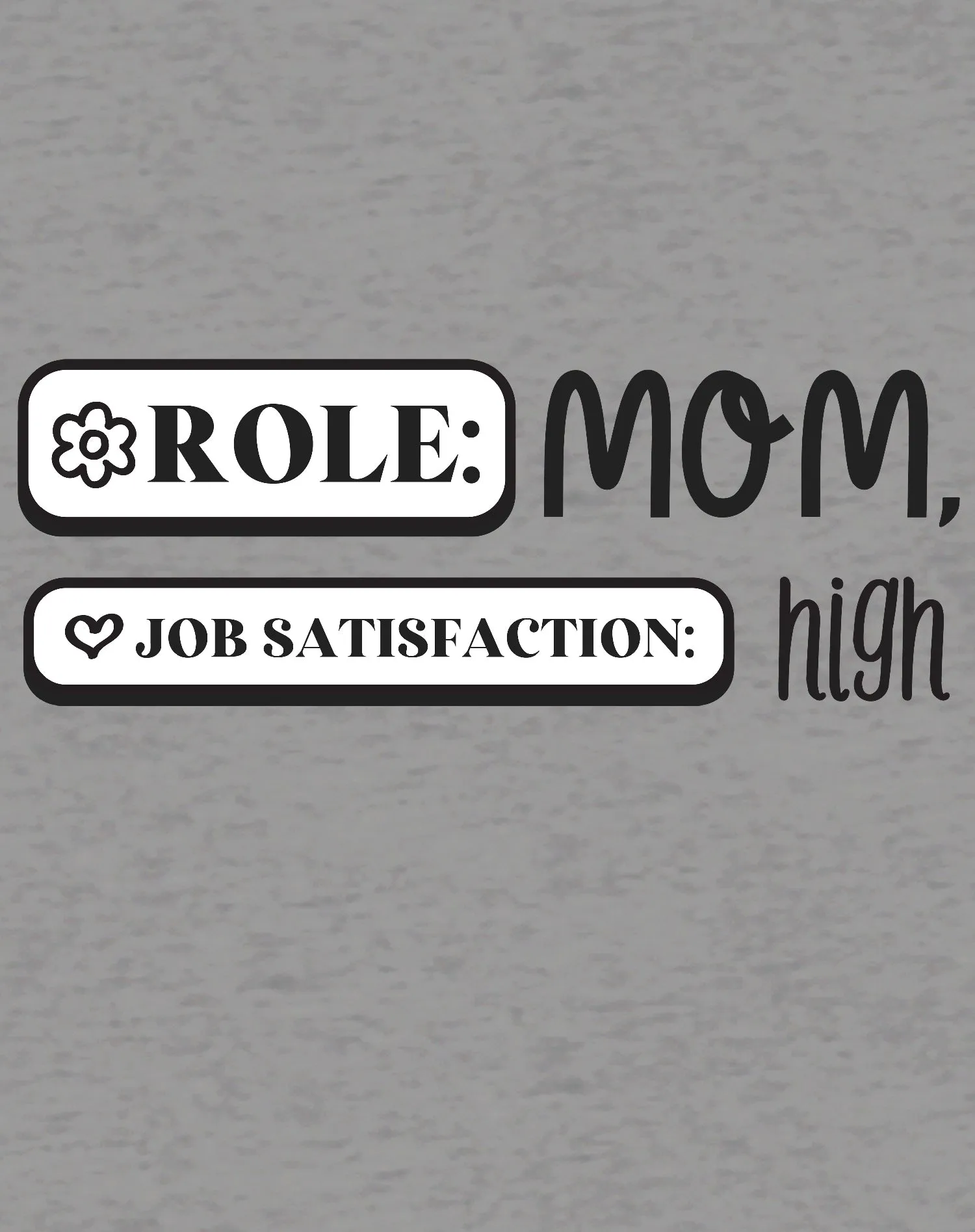 Mother's Day Role Mom 02 Women's T-Shirt