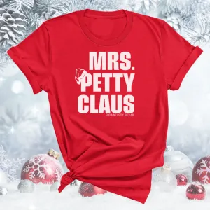 Mrs. Petty Claus Tee (Red/White)