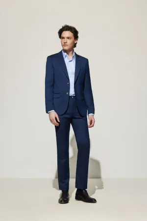 Multi-Way Stretch Smart Fit Herringbone Suit Blazer