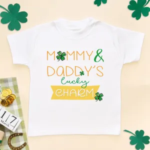Mummy & Daddy's Lucky Charm Toddler T Shirt