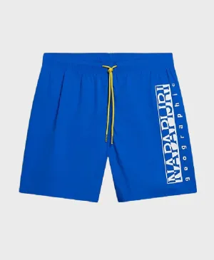 Napapijri Box Swim Shorts Blue Lapis