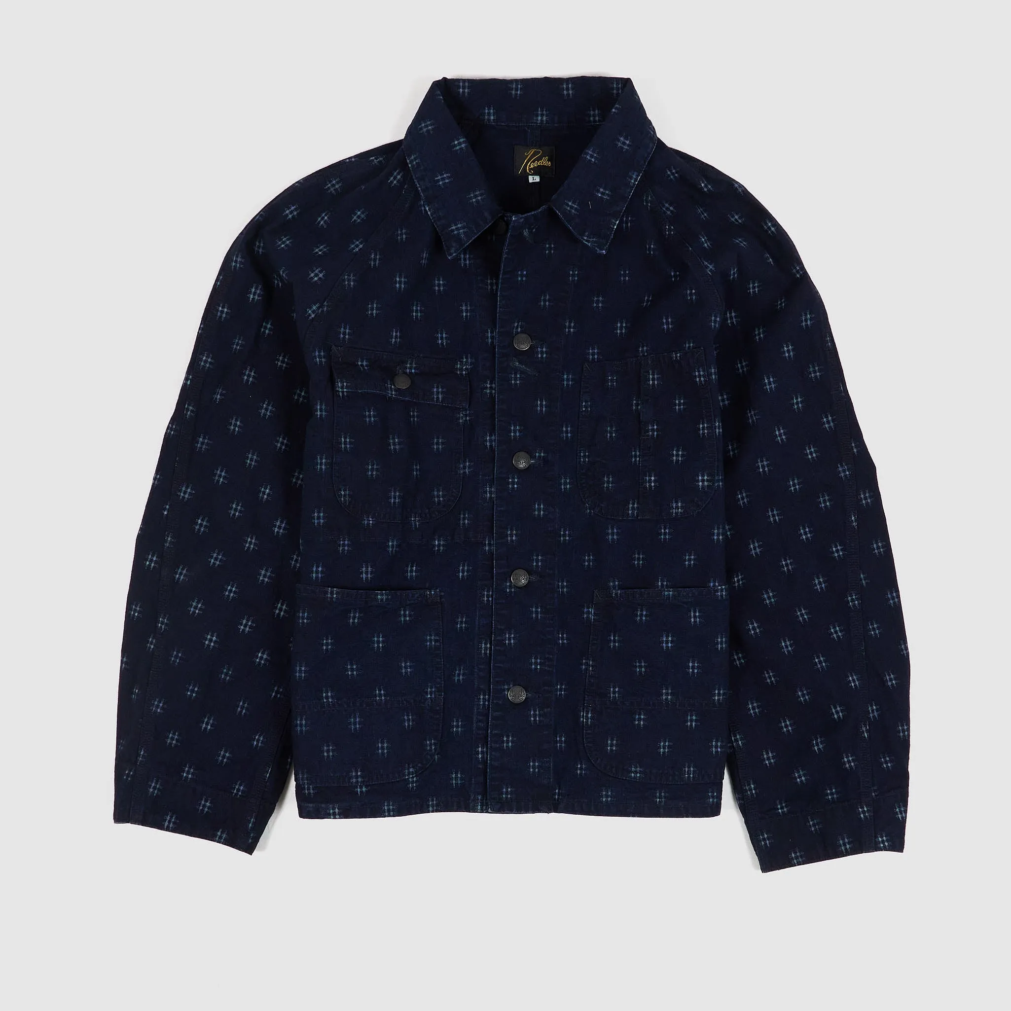Needles Kasuri Multi Pocket Work Jacket