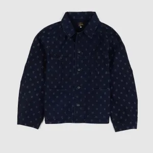 Needles Kasuri Multi Pocket Work Jacket