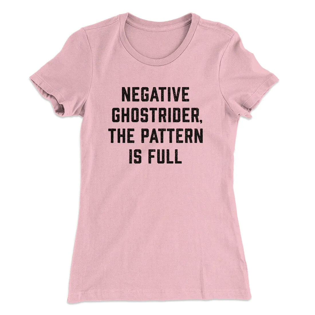 Negative Ghostrider The Pattern Is Full Women's T-Shirt