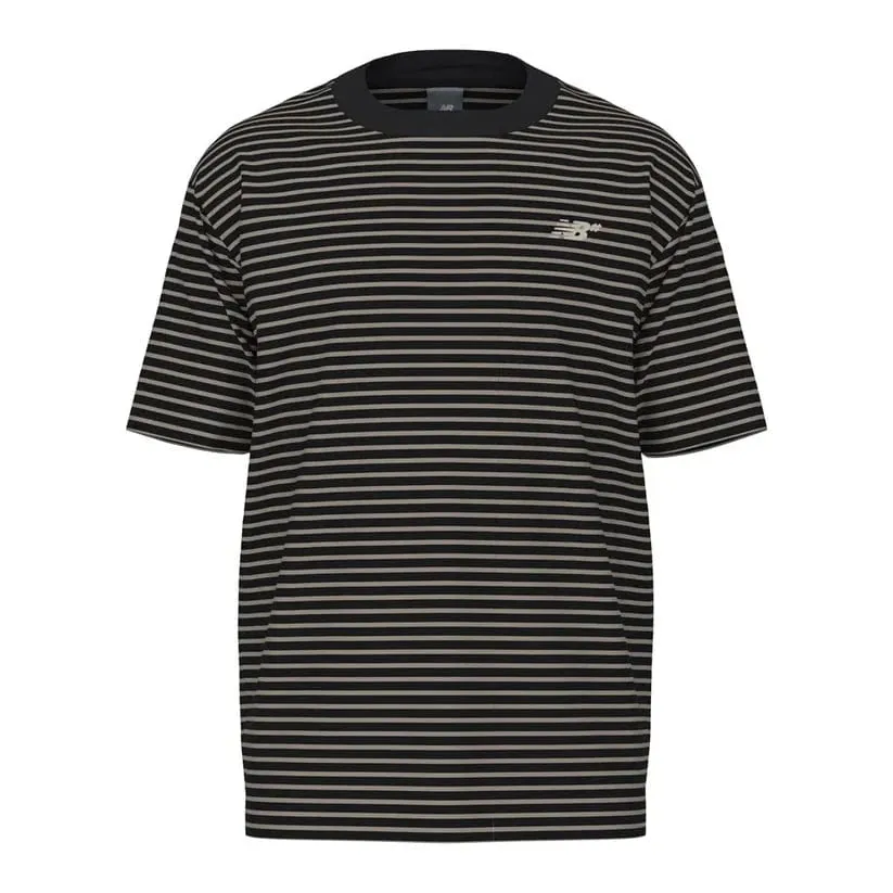 New Balance Numeric Thin Stripe T-Shirt Black