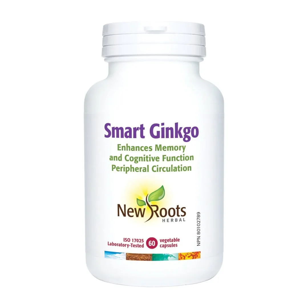 New Roots Smart Ginkgo (60 VCaps)