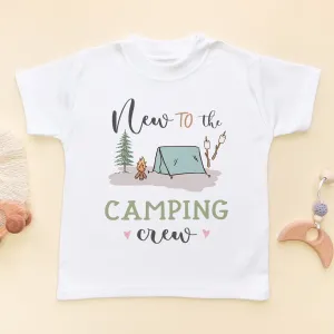 New To The Camping Crew Toddler & Kids T Shirt