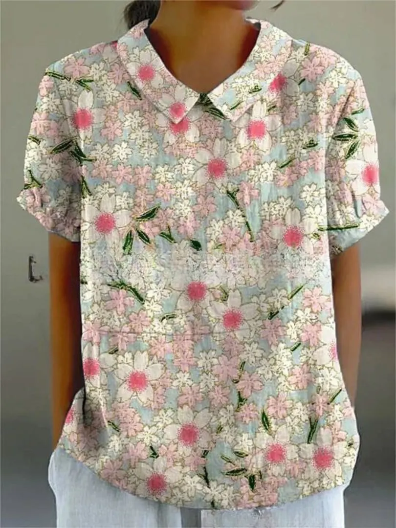 Nina | Relaxed Floral Shirt