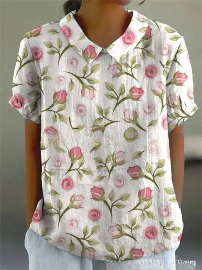 Nina | Relaxed Floral Shirt