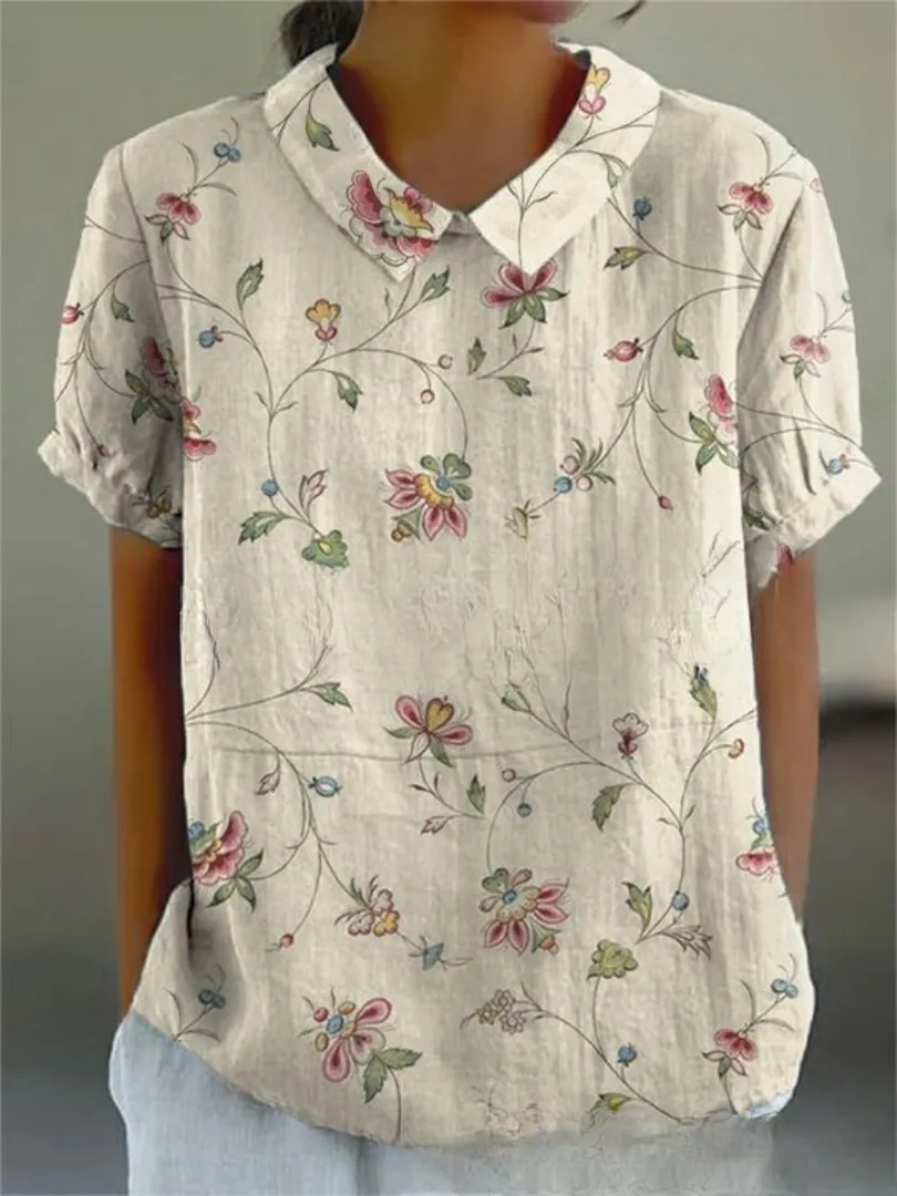 Nina | Relaxed Floral Shirt