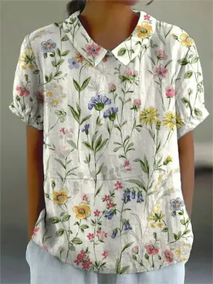 Nina | Relaxed Floral Shirt