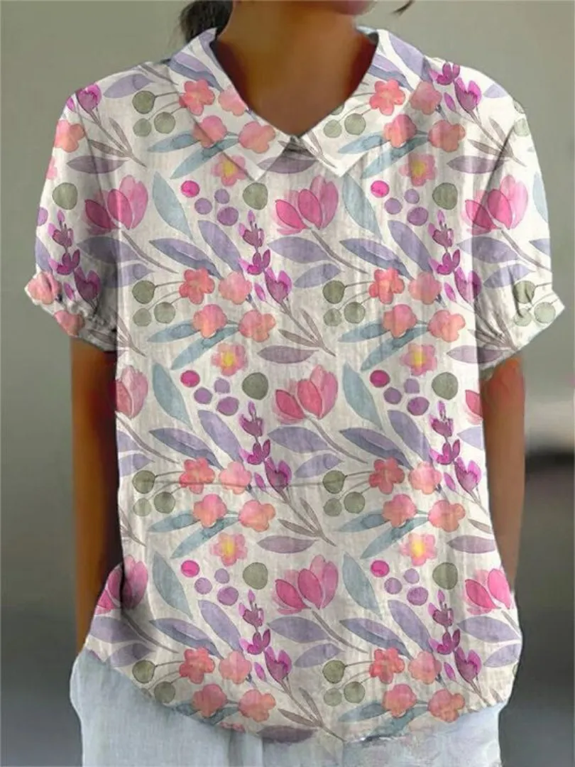 Nina | Relaxed Floral Shirt