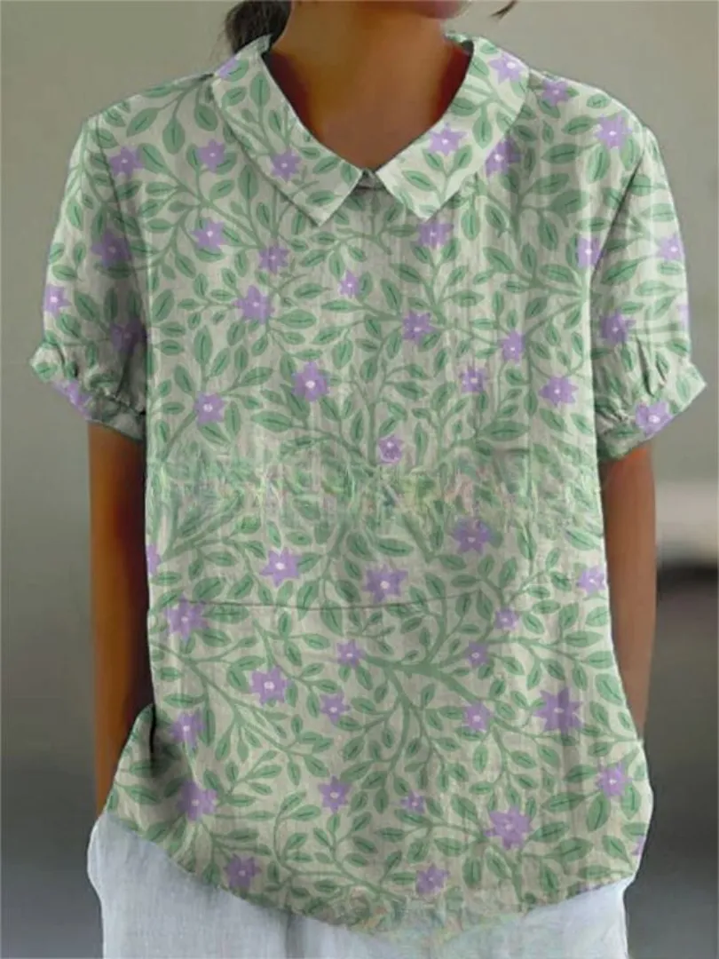 Nina | Relaxed Floral Shirt