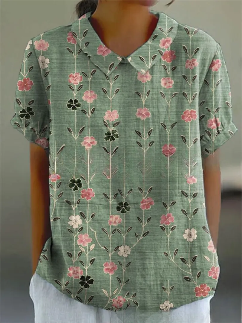 Nina | Relaxed Floral Shirt