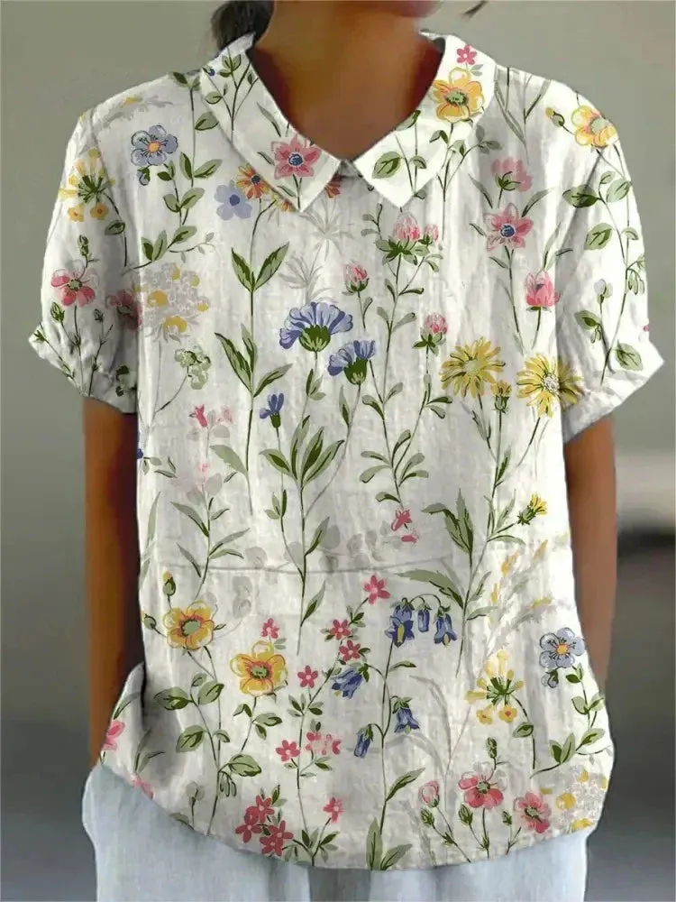 Nina | Relaxed Floral Shirt