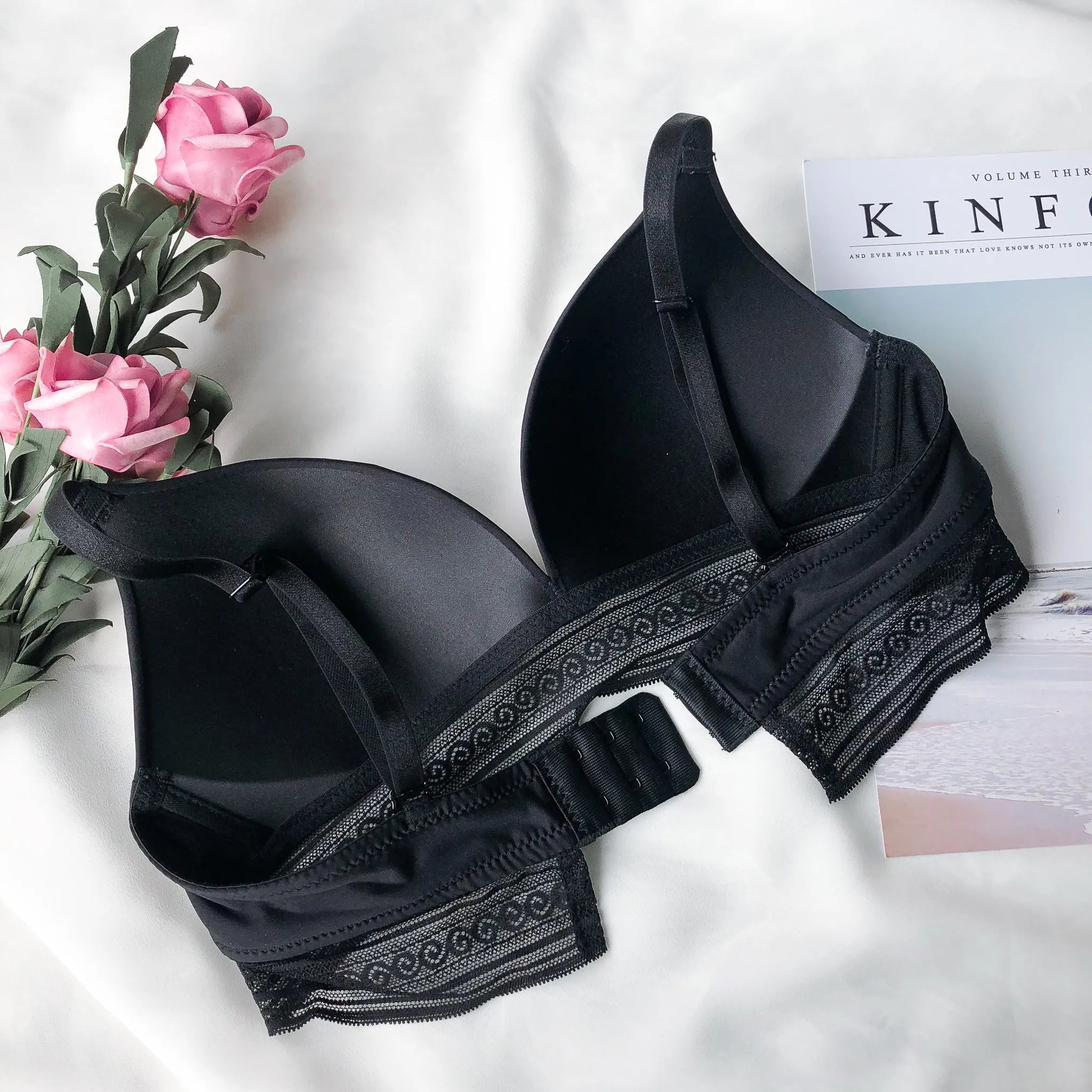 No-Wire Everyday Ultra Comfort Lace Trim Bra V3.0 in Vanilla Nude