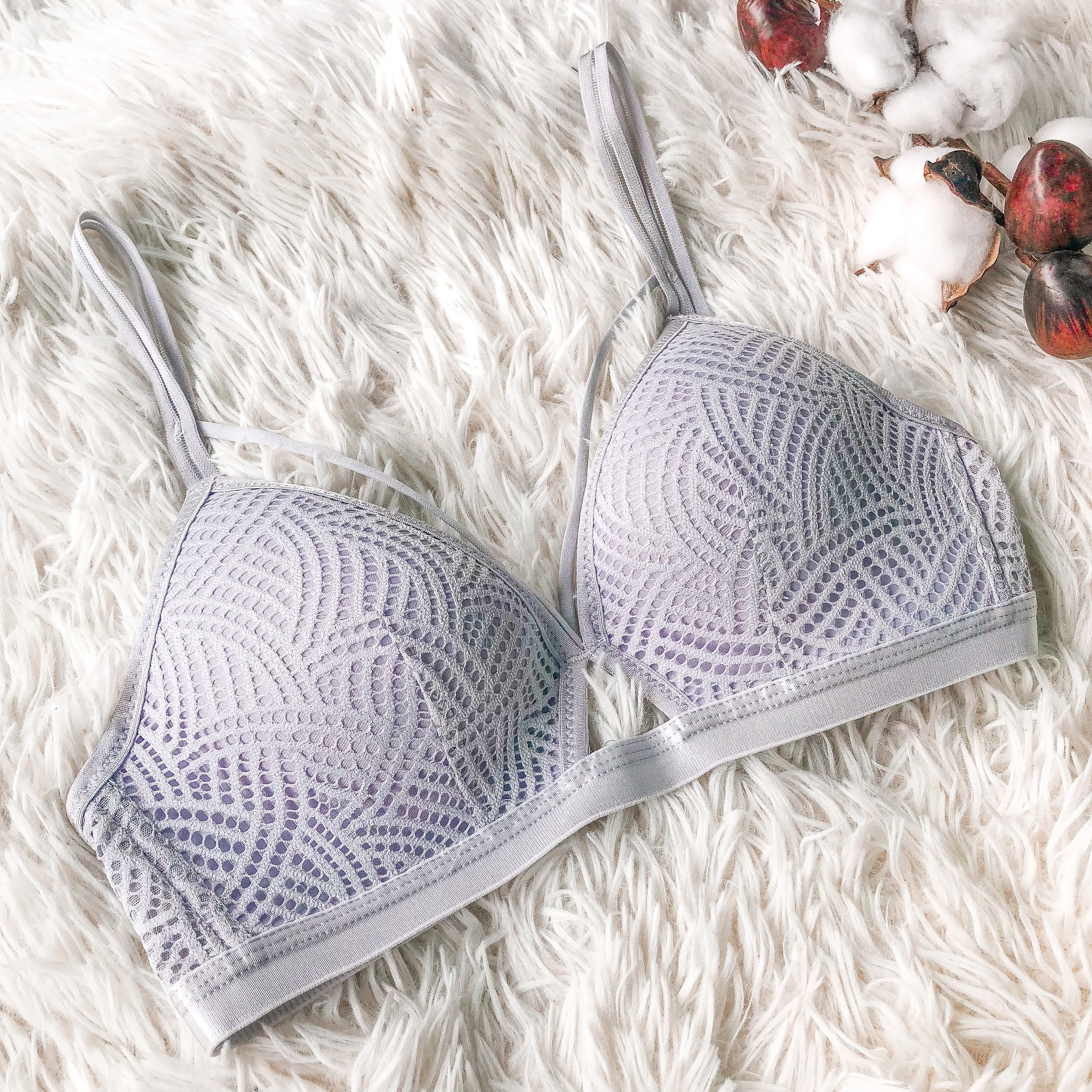 No-Wire Ultra Sexy T-Shirt Bra in Wine (Size M Only)