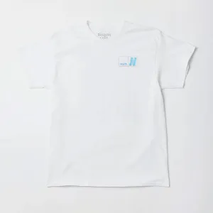 North 'N Logo' T-Shirt (White / Blue / Red)