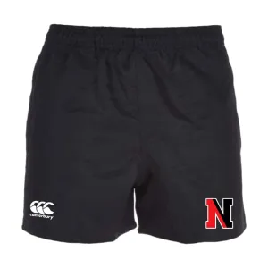 Northeastern University Rowing Professional Polyester Rugby Short by Canterbury