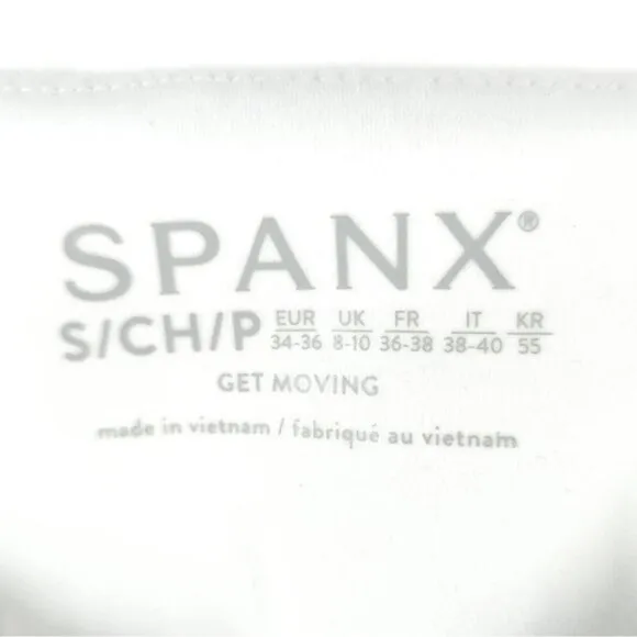 NWT Spanx Women’s Get Moving Pleated Skort Skirt Shorts White Camo 50273R SMALL