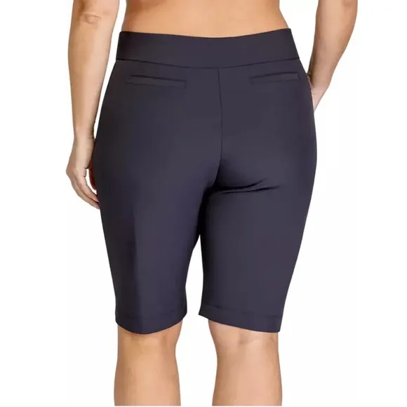 NWT Tail Women's Black Size 8 17” Essentials Golf Shorts