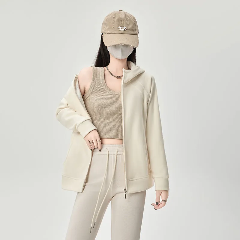 Nyla™ | High Street K-Pop Style Warm Zip Up Hoodies