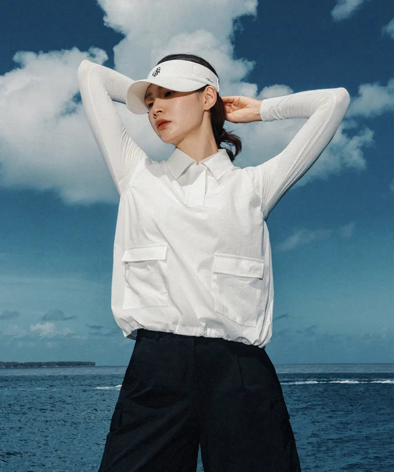 OBER Golf Cooling Round Base Layer - White