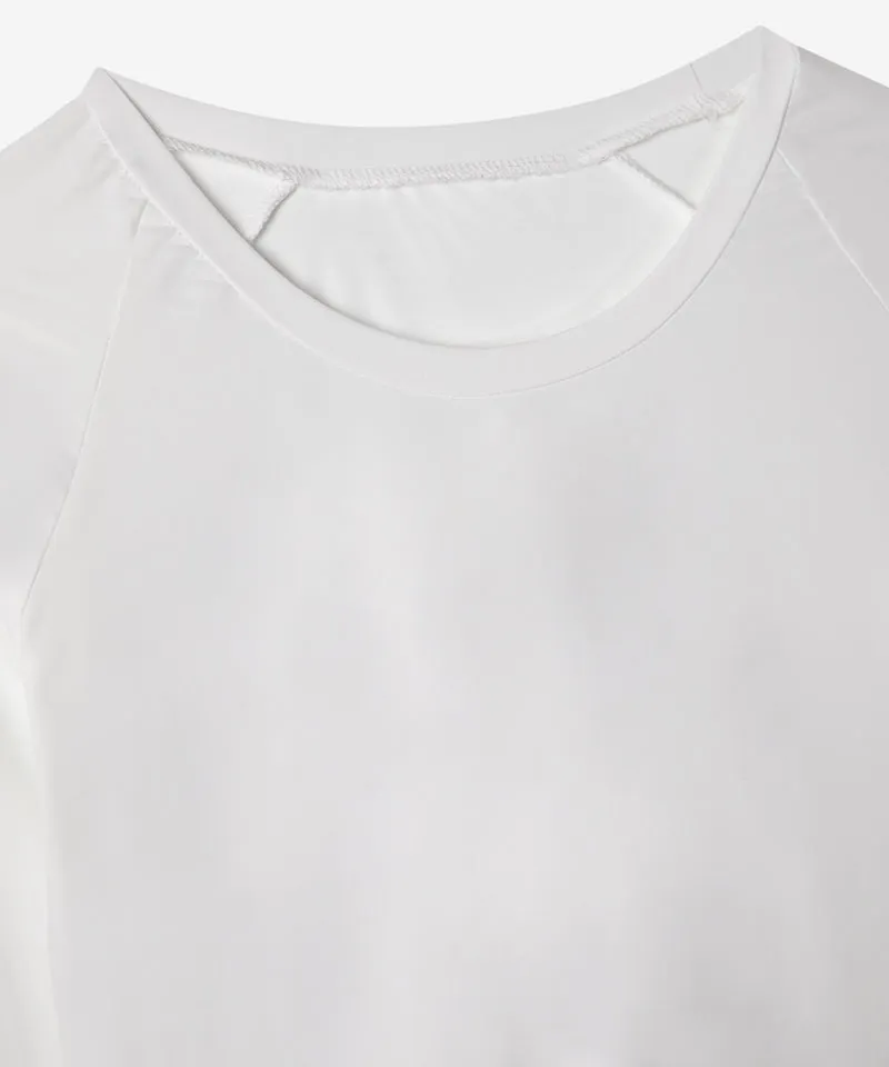 OBER Golf Cooling Round Base Layer - White