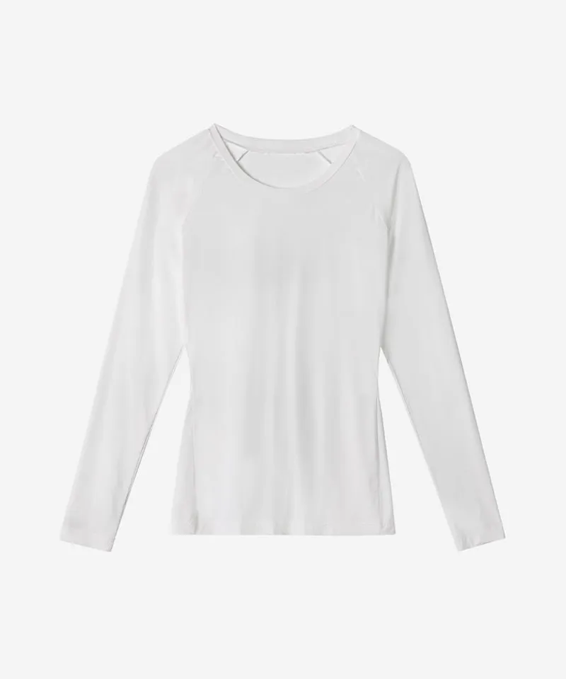 OBER Golf Cooling Round Base Layer - White