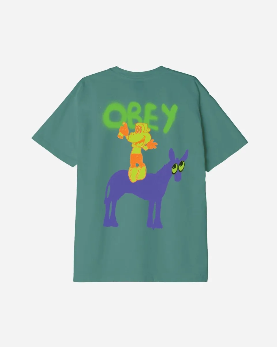 Obey Donkey - Palm Leaf