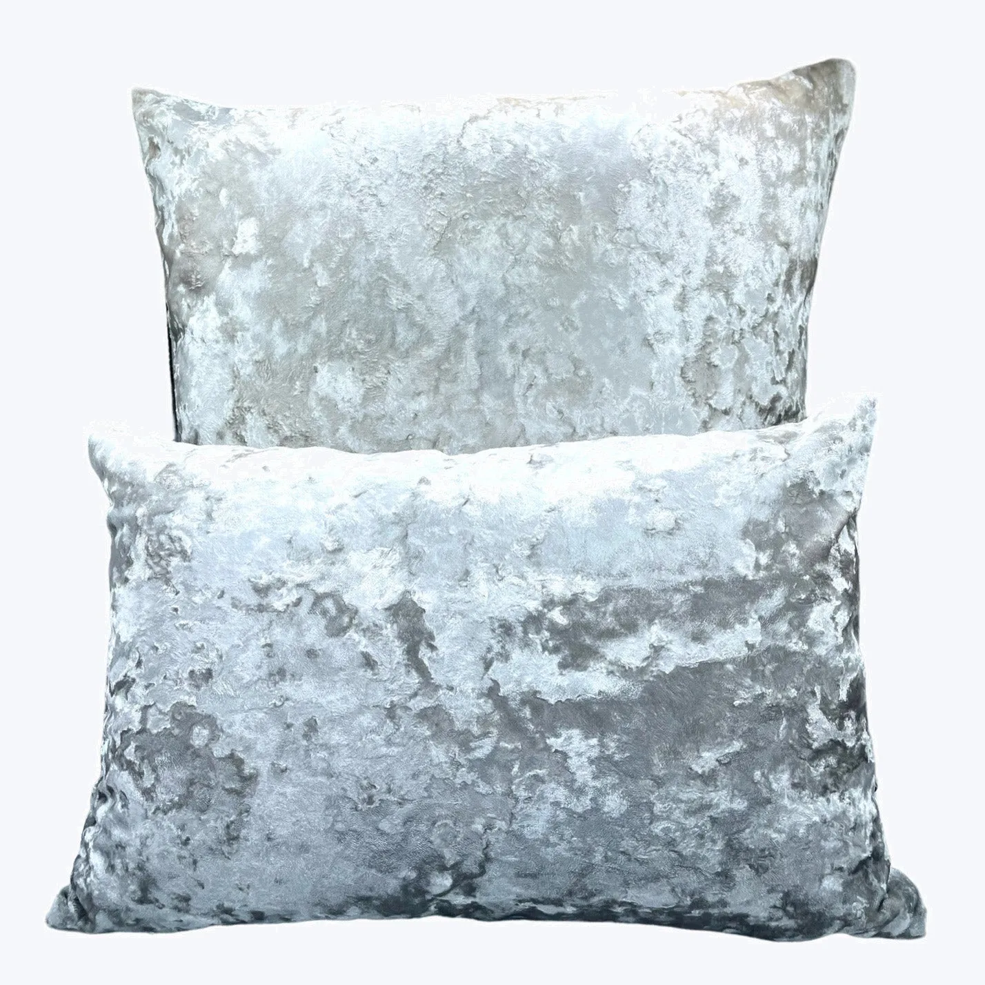 Ombre Crushed Velvet Pillow Smolder