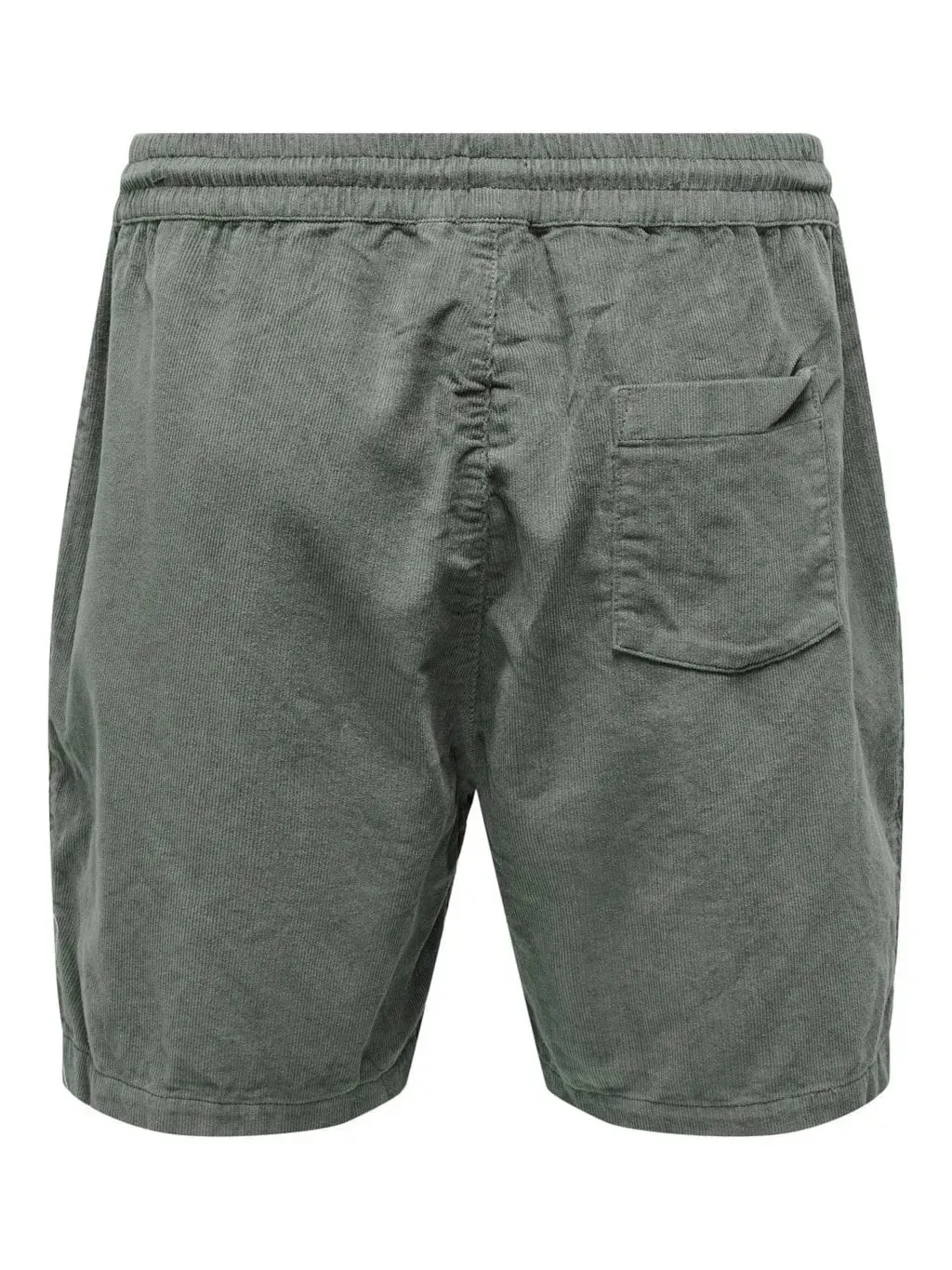 Only & Sons Alfi Relax Cord Jogger Sweat Short Grey