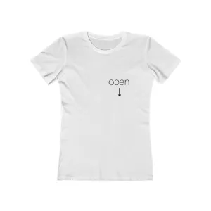 open heart - Women's The Boyfriend Tee