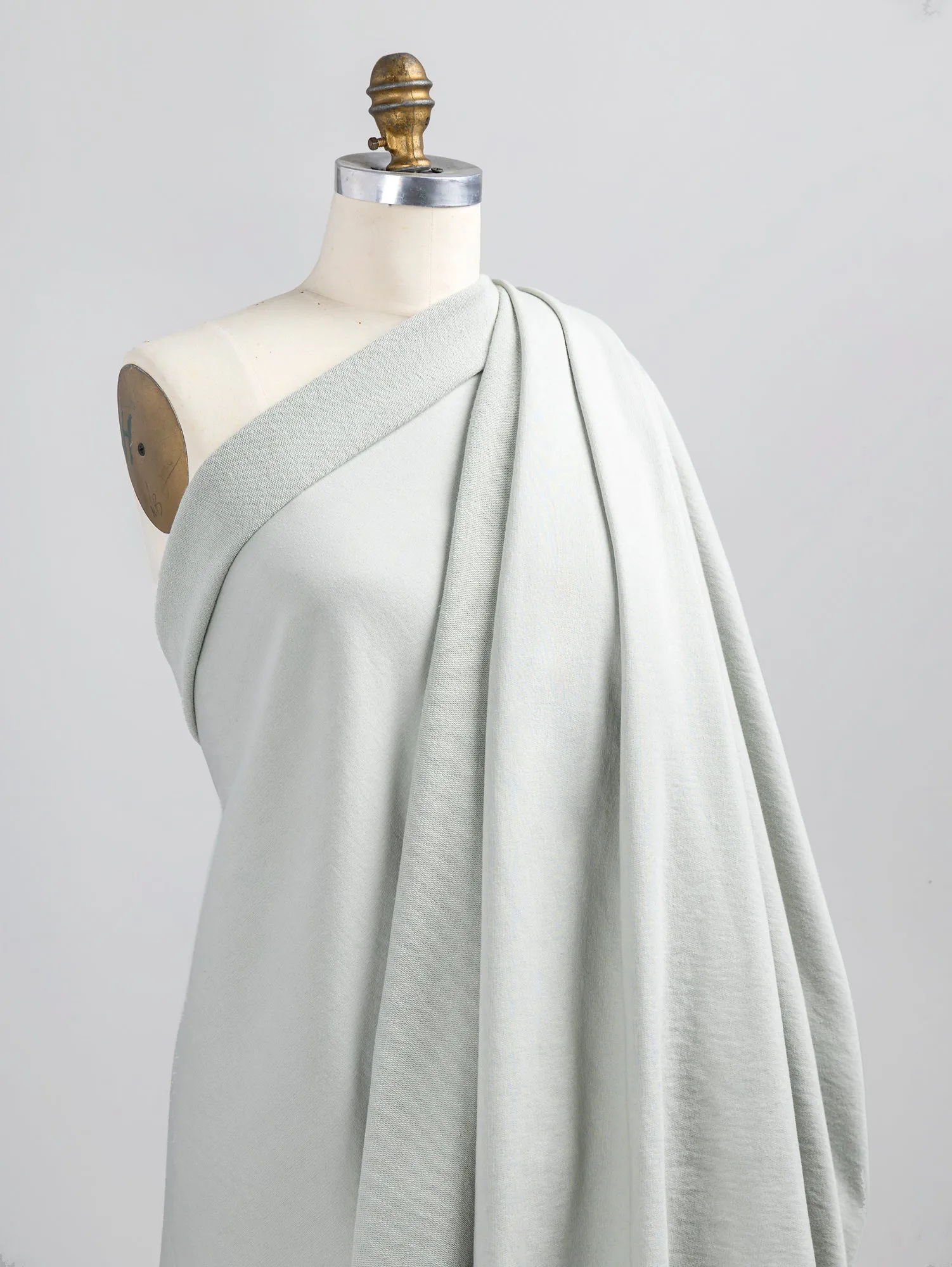 Organic Cotton Heavy French Terry - Sea Salt