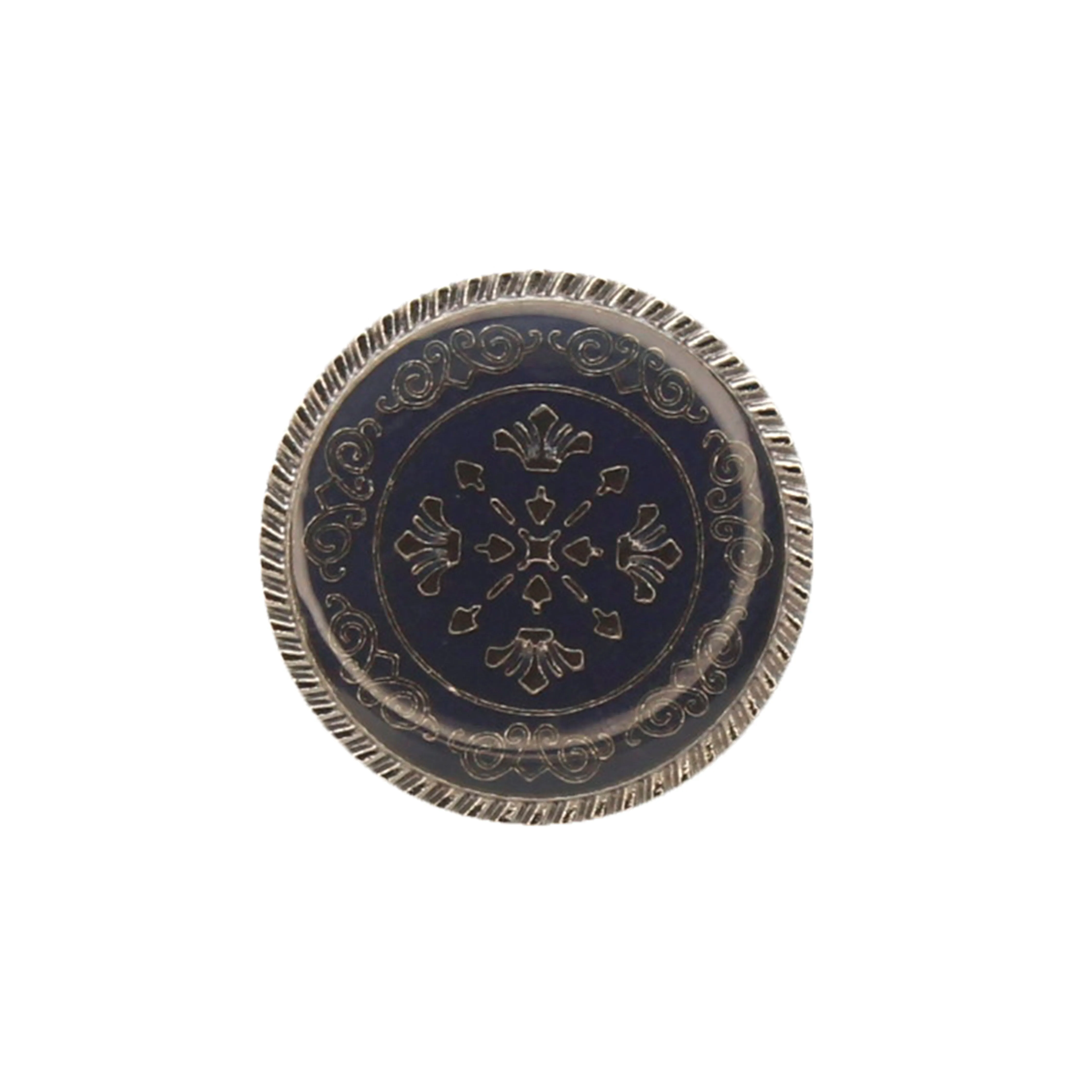 Ornate Snowflake Metal Buttons ( 6 Big   6 Small)